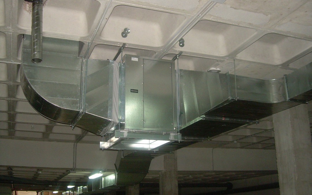 Extracción de humos de garajes