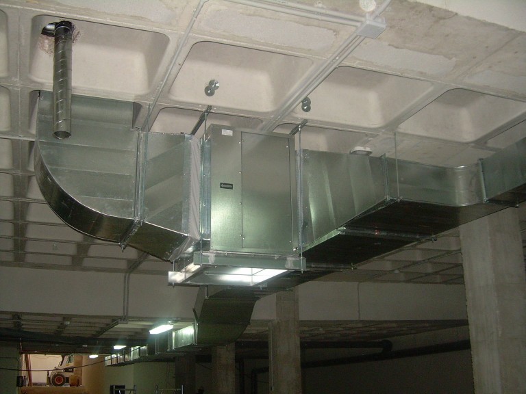 Extracción de humos de garajes