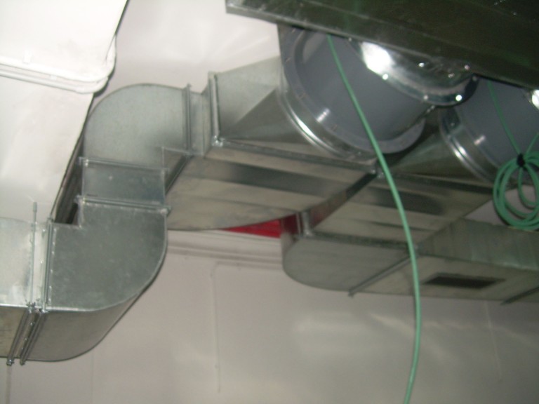 Extracción de humos de garajes